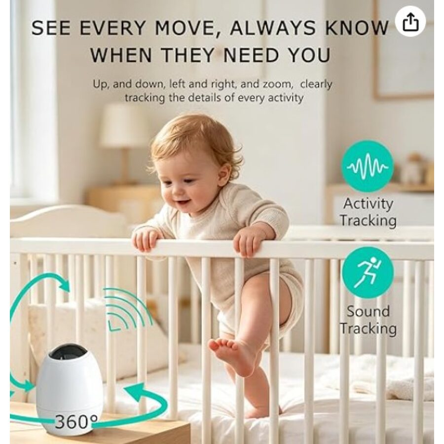 Baby Monitor with Motion Tracking 3