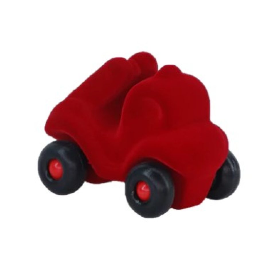 Rubbabu Mini Vehicle – Red Fire Truck