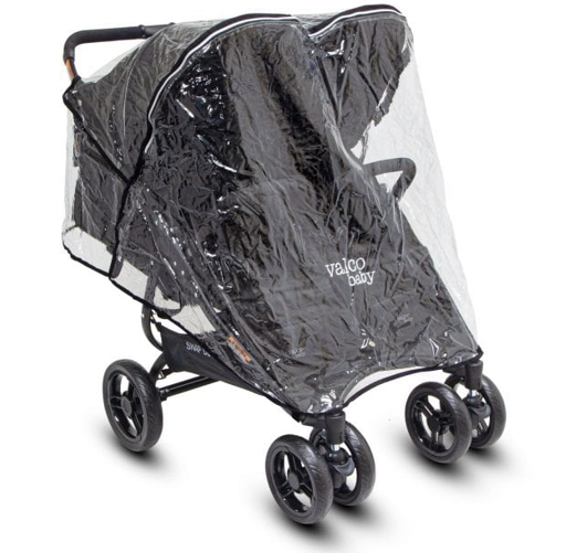 Add Rain Cover – Snap Duo 7 Hire Rain Cover for Valco Snap Duo with stroller hire from Brisbane Baby Hire