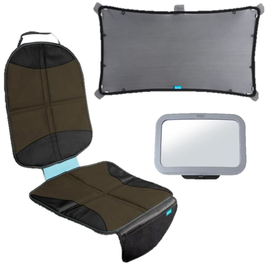 Hire seat protectors, window shades, mirrors from Brisbane Baby Hire